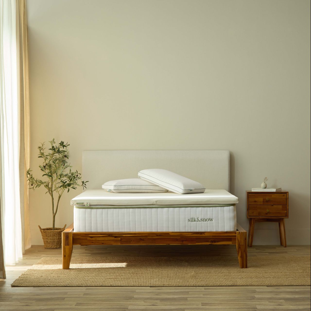 Rest & Home™ Organic Mattress Topper
