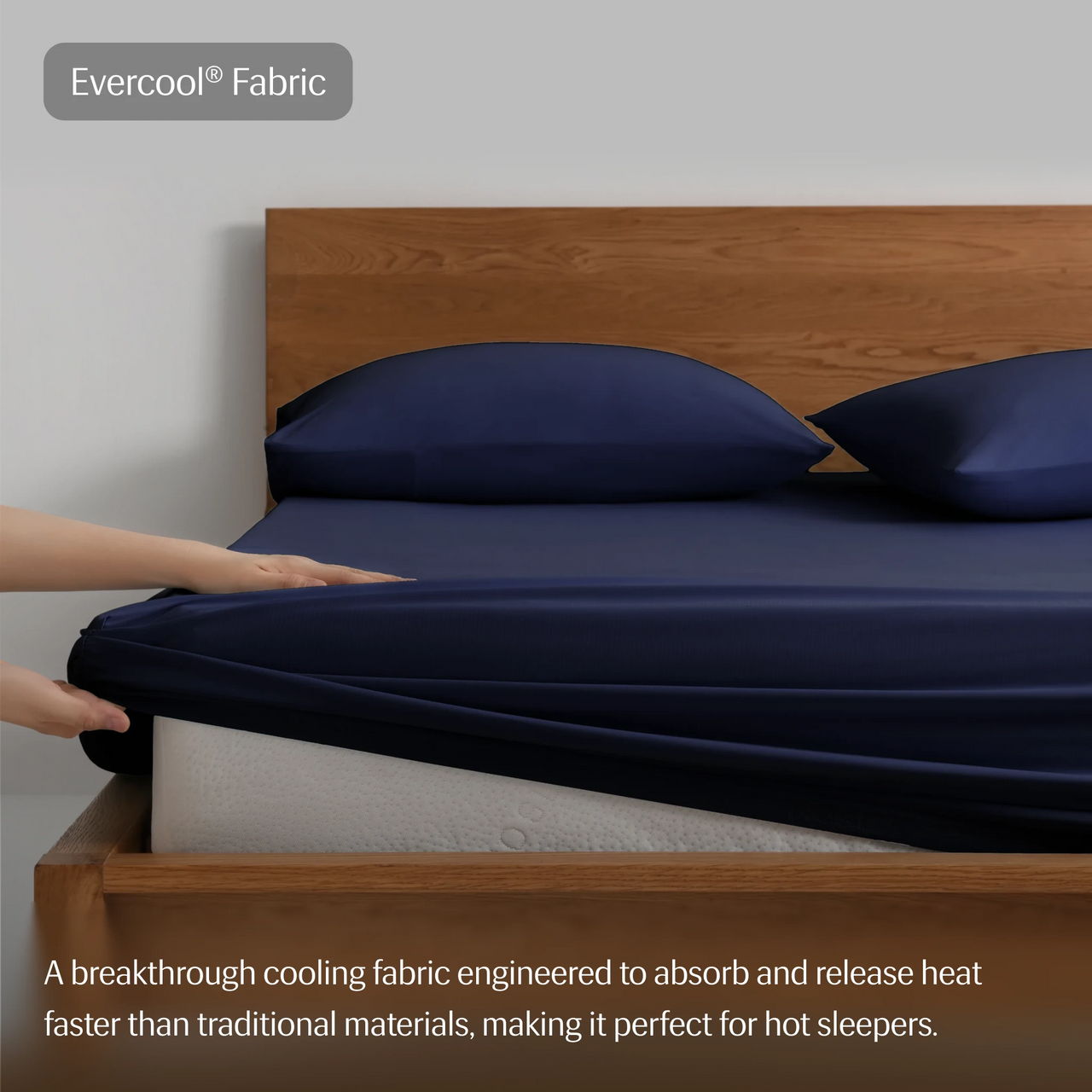 Rest & Home™ Cooling Fitted Sheet